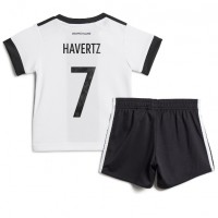 Deutschland Kai Havertz #7 Heimtrikotsatz Kinder WM 2022 Kurzarm (+ Kurze Hosen)